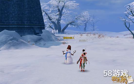 搞怪的雪人