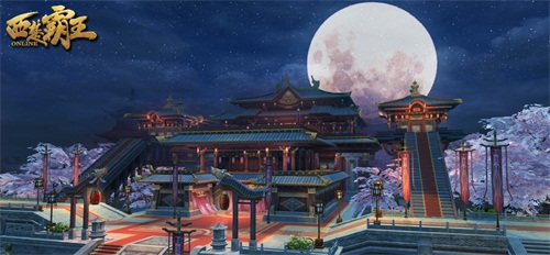 图9：《西楚霸王》游戏截图——夜之项府.jpg
