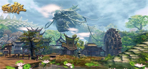 图2：《西楚霸王》游戏截图——初入潜龙村.jpg